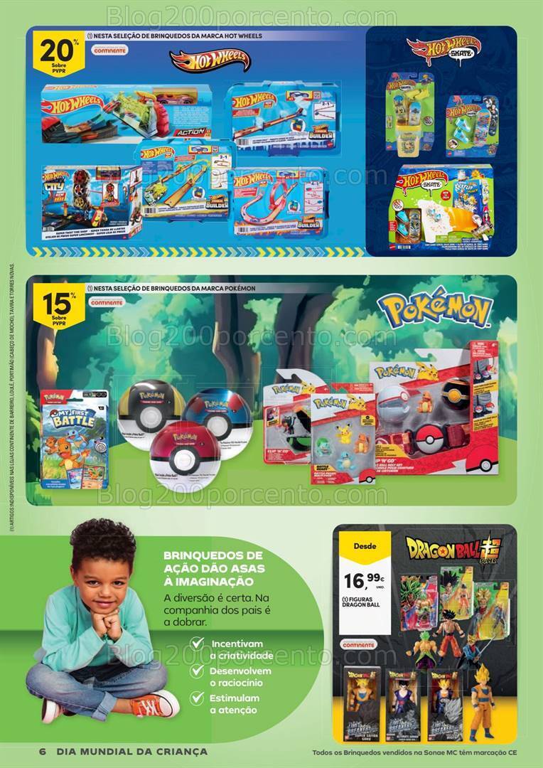 Antevisão Folheto CONTINENTE Especial Dia da Criança Promoções de 14 maio a 1 junho