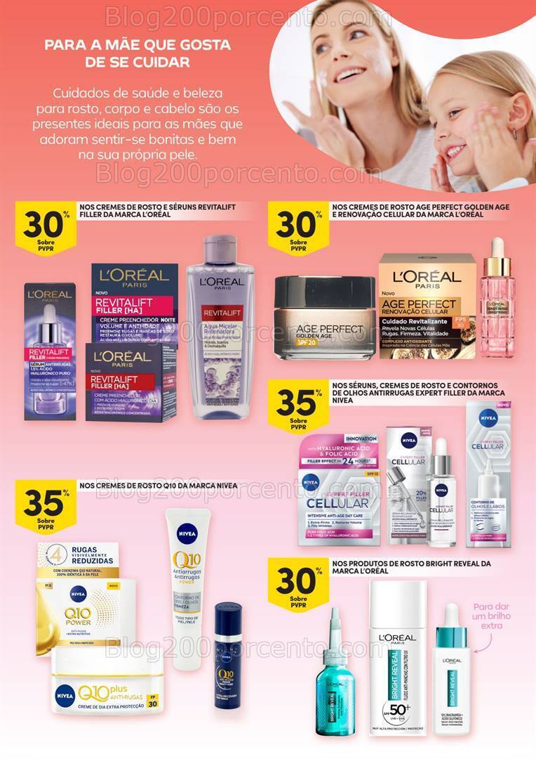 Antevisão Folheto CONTINENTE Especial Mãe Promoções de 23 abril a 5 maio