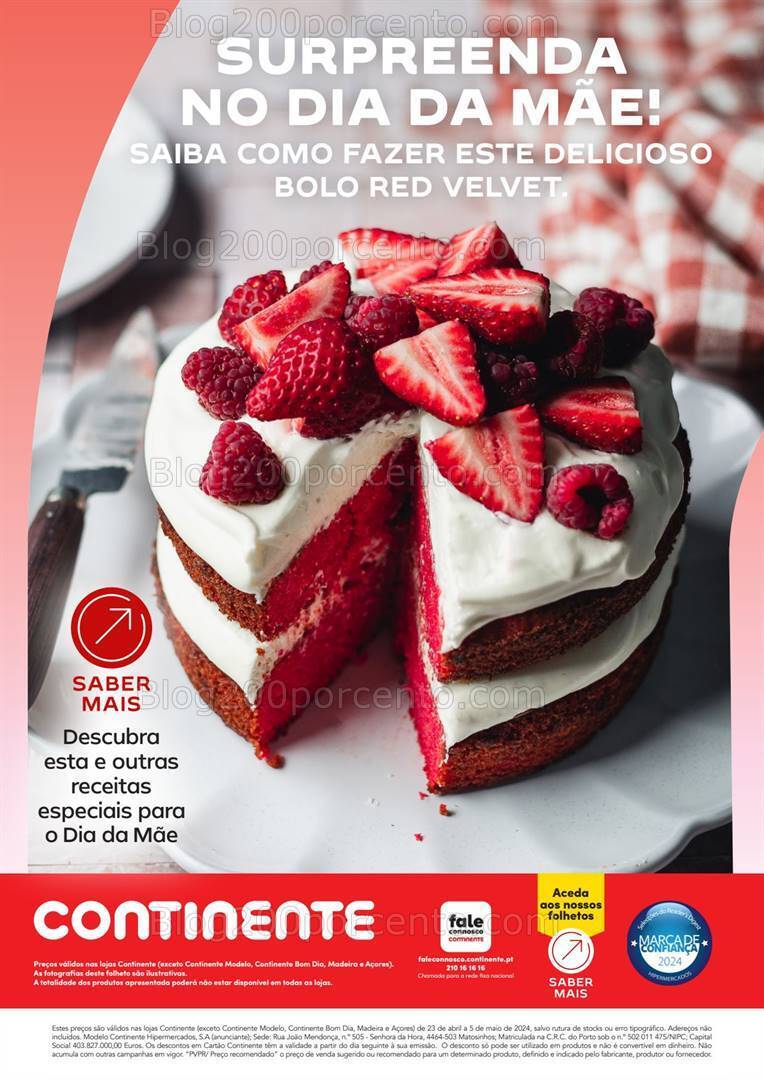 Antevisão Folheto CONTINENTE Especial Mãe Promoções de 23 abril a 5 maio