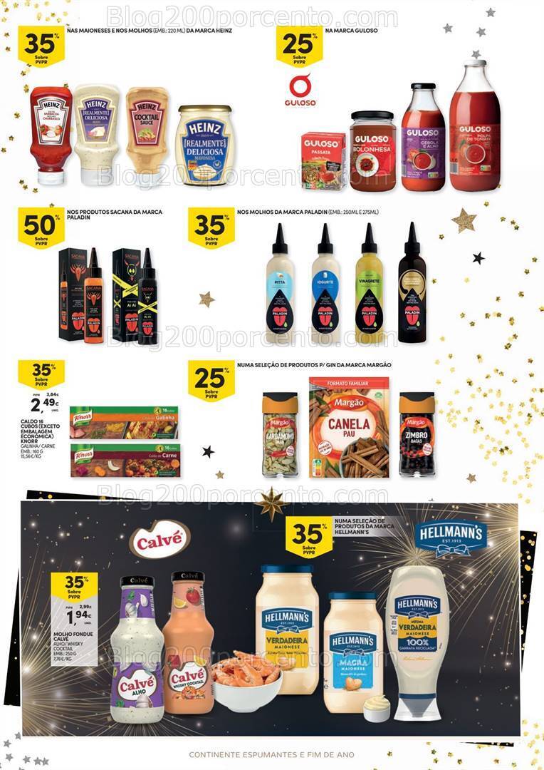 Antevisão Folheto CONTINENTE Especial Passagem de Ano Promoções de 26 a 31 dezembro