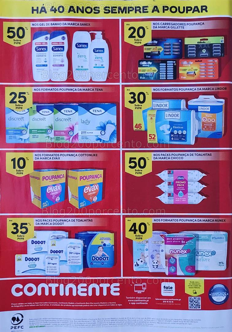Antevisão Folheto CONTINENTE Especial Poupança Promoções de 22 abril a 4 maio