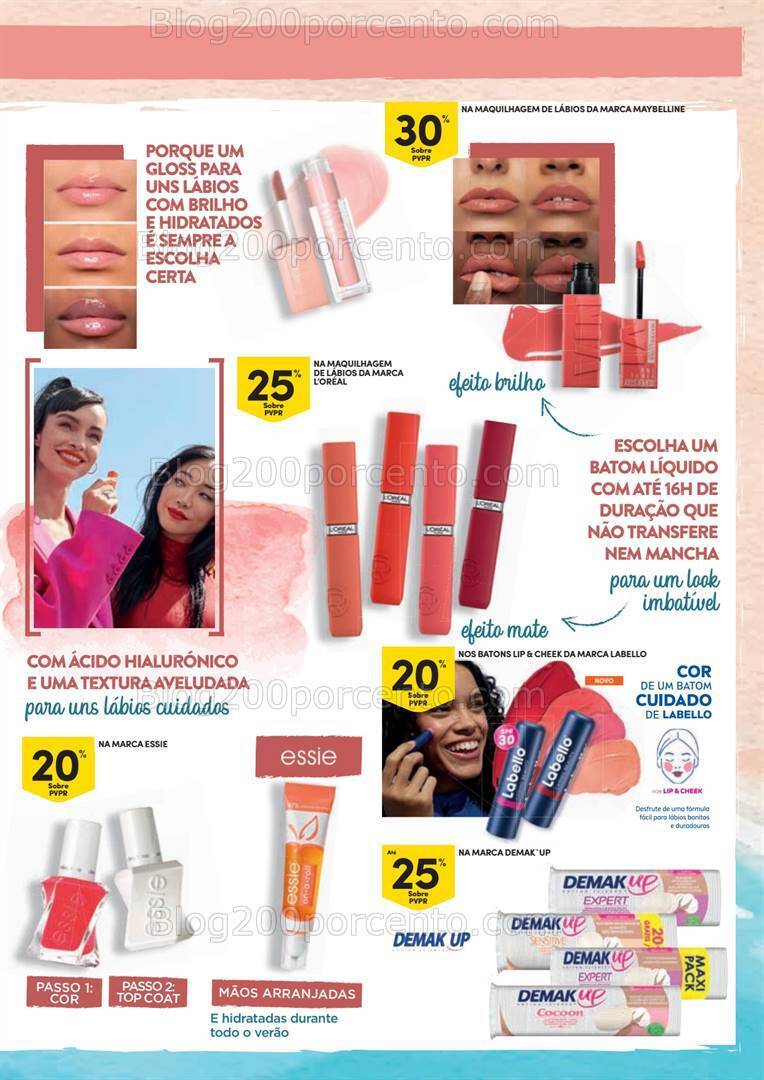 Antevisão Folheto CONTINENTE Verão Beleza Promoções de 9 a 21 julho