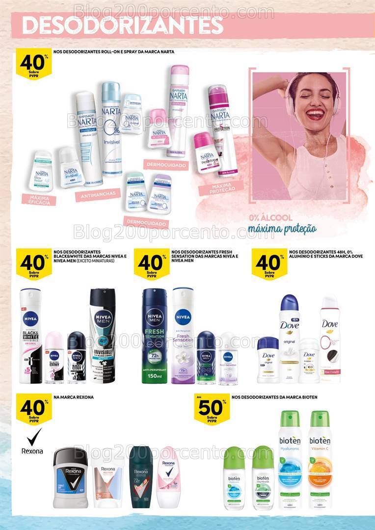 Antevisão Folheto CONTINENTE Verão Beleza Promoções de 9 a 21 julho