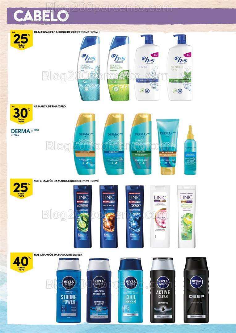 Antevisão Folheto CONTINENTE Verão Beleza Promoções de 9 a 21 julho