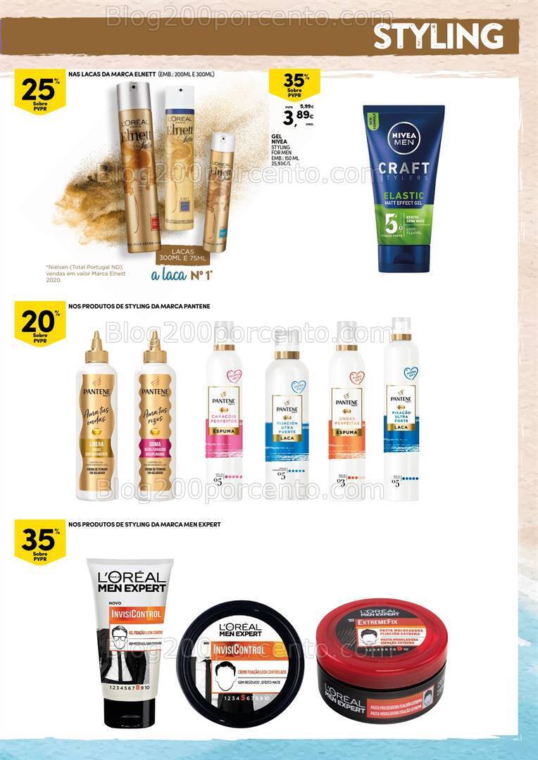 Antevisão Folheto CONTINENTE Verão Beleza Promoções de 9 a 21 julho