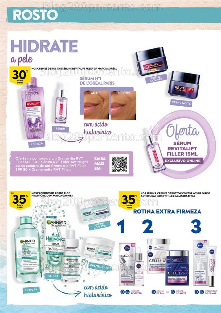 Antevisão Folheto CONTINENTE Verão Beleza Promoções de 9 a 21 julho