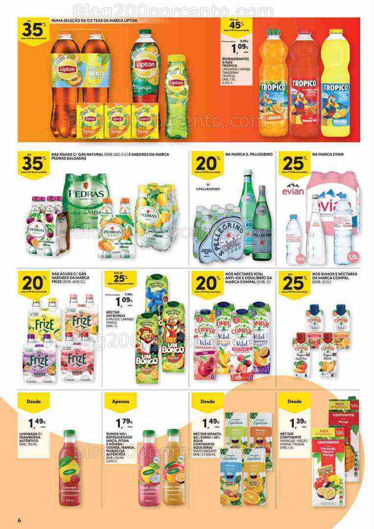 Antevisão Folheto CONTINENTE Extra Promoções de 1 a 15 agosto