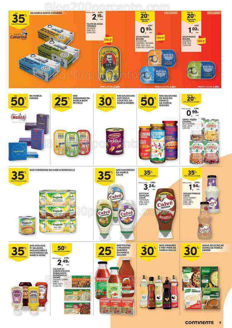 Antevisão Folheto CONTINENTE Extra Promoções de 1 a 15 agosto