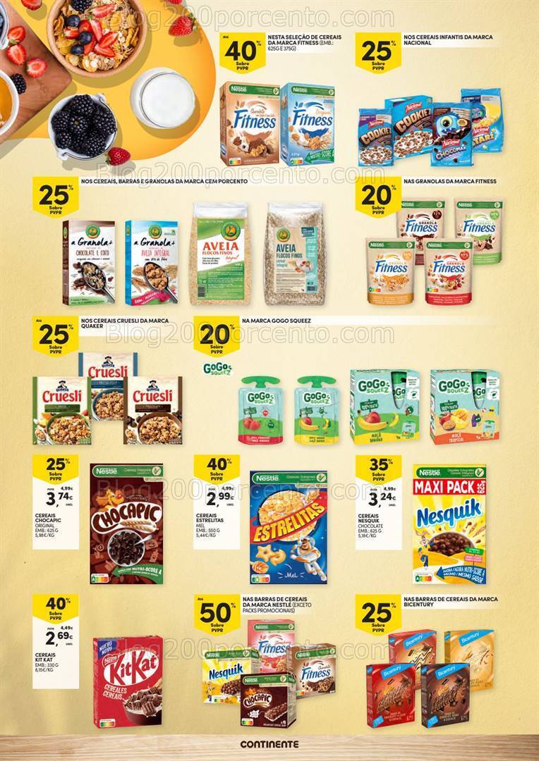 Antevisão Folheto CONTINENTE Extra Promoções de 12 setembro a 1 outubro
