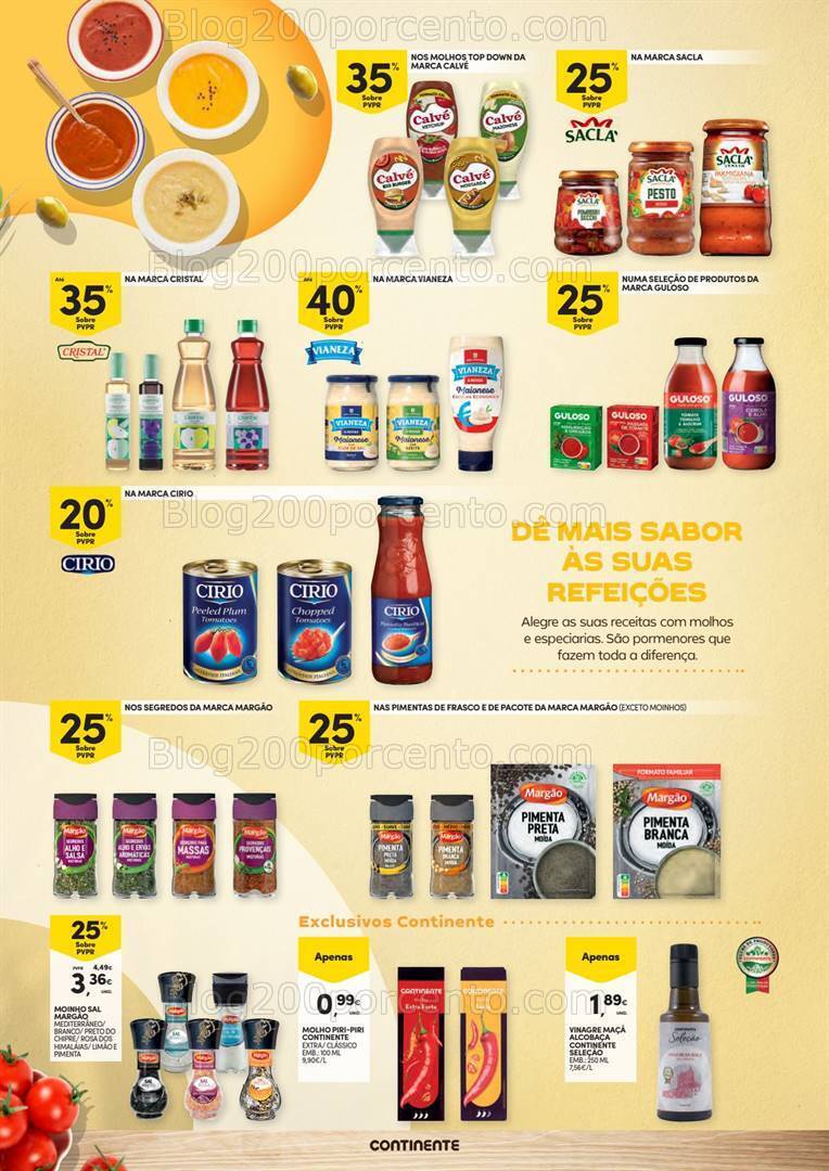 Antevisão Folheto CONTINENTE Extra Promoções de 12 setembro a 1 outubro