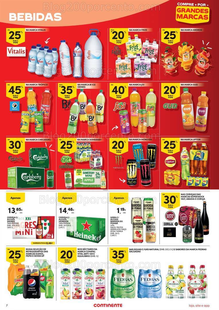 Antevisão Folheto CONTINENTE Grandes Marcas Promoções de 26 setembro a 8 outubro