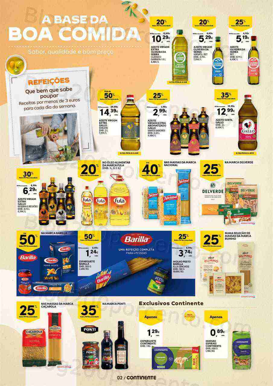 Antevisão Folheto CONTINENTE Mercearia Promoções de 11 a 23 abril