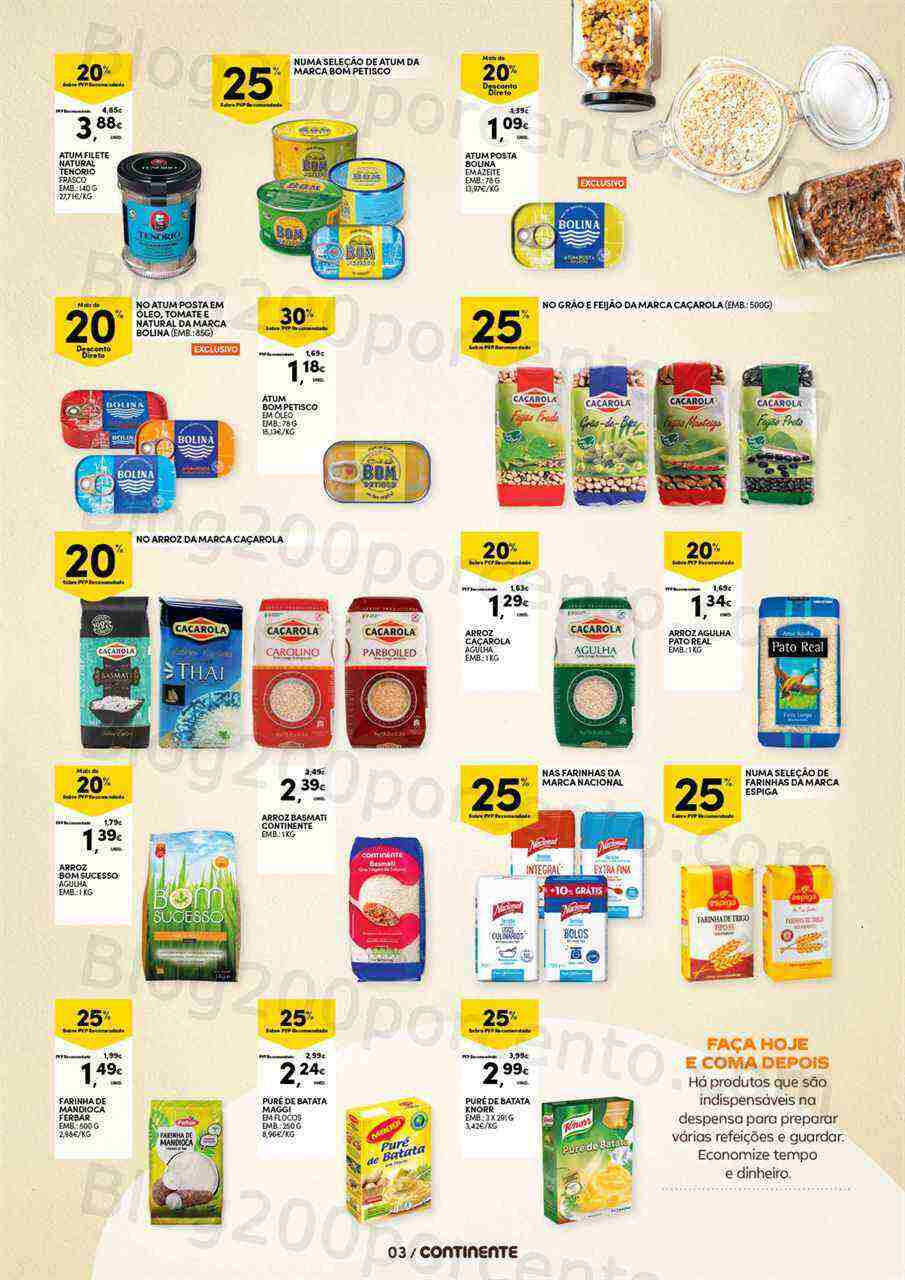 Antevisão Folheto CONTINENTE Mercearia Promoções de 11 a 23 abril