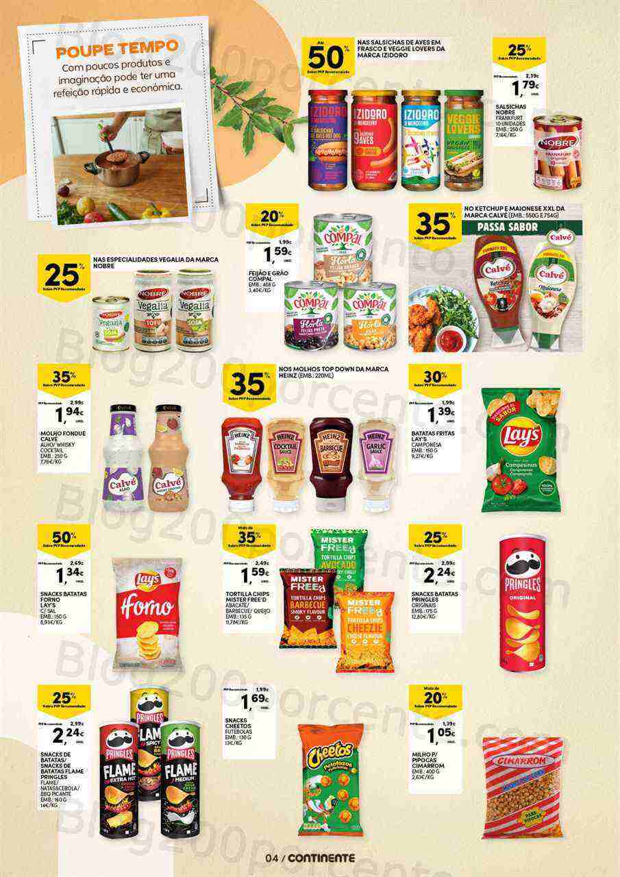Antevisão Folheto CONTINENTE Mercearia Promoções de 11 a 23 abril
