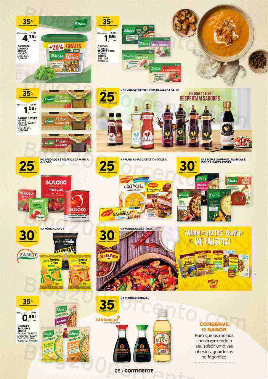 Antevisão Folheto CONTINENTE Mercearia Promoções de 11 a 23 abril