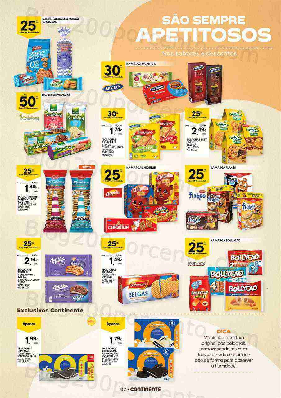 Antevisão Folheto CONTINENTE Mercearia Promoções de 11 a 23 abril