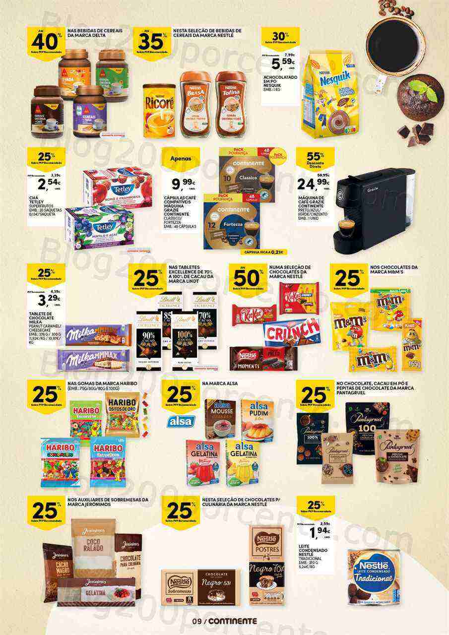 Antevisão Folheto CONTINENTE Mercearia Promoções de 11 a 23 abril