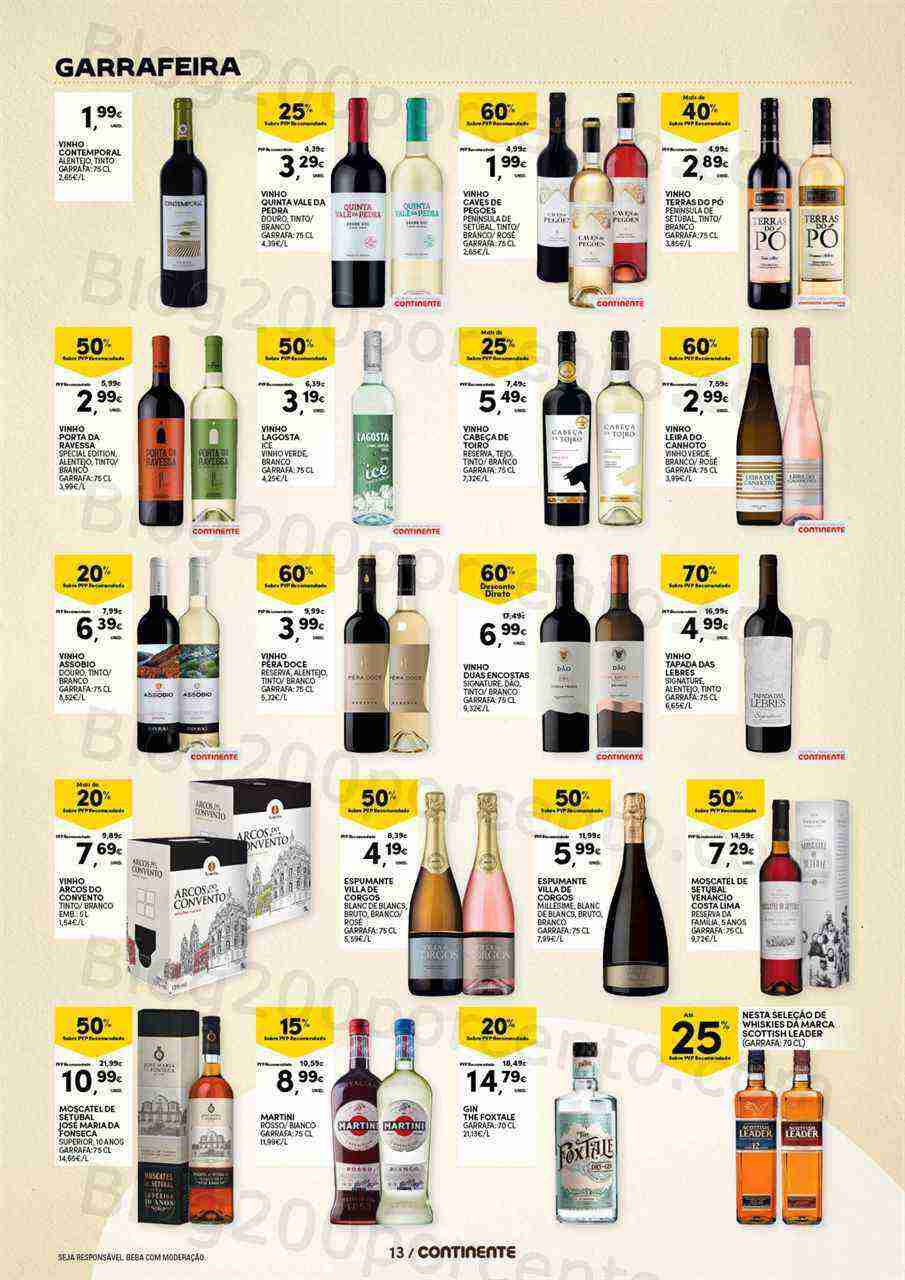 Antevisão Folheto CONTINENTE Mercearia Promoções de 11 a 23 abril