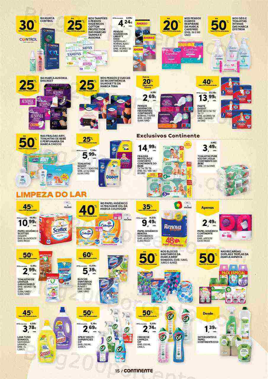 Antevisão Folheto CONTINENTE Mercearia Promoções de 11 a 23 abril