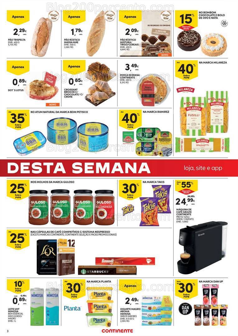 Antevisão Folheto CONTINENTE Promoções Fim de Semana - 10 a 13 maio