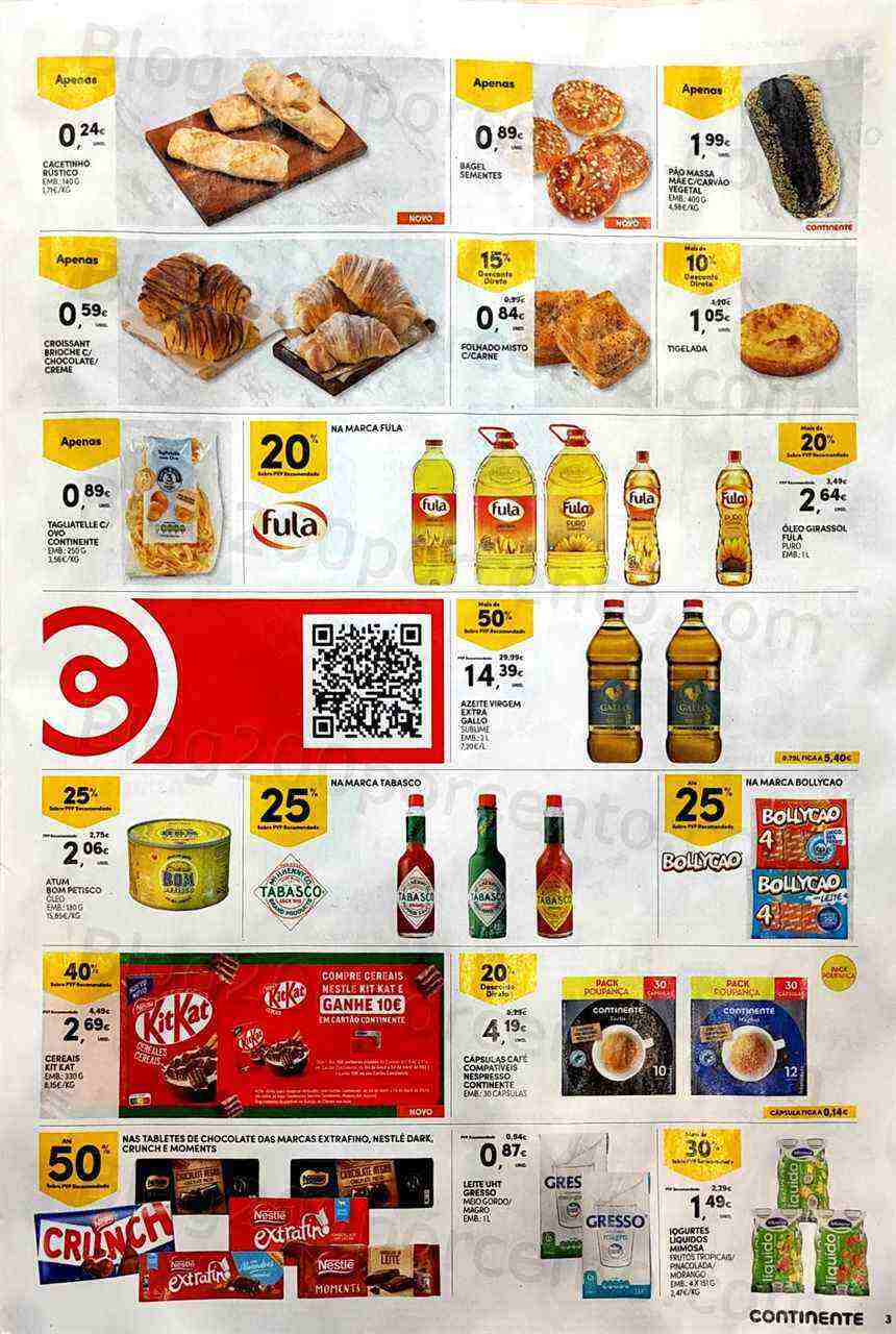 Antevisão Folheto CONTINENTE Promoções Fim de Semana - 14 a 17 abril
