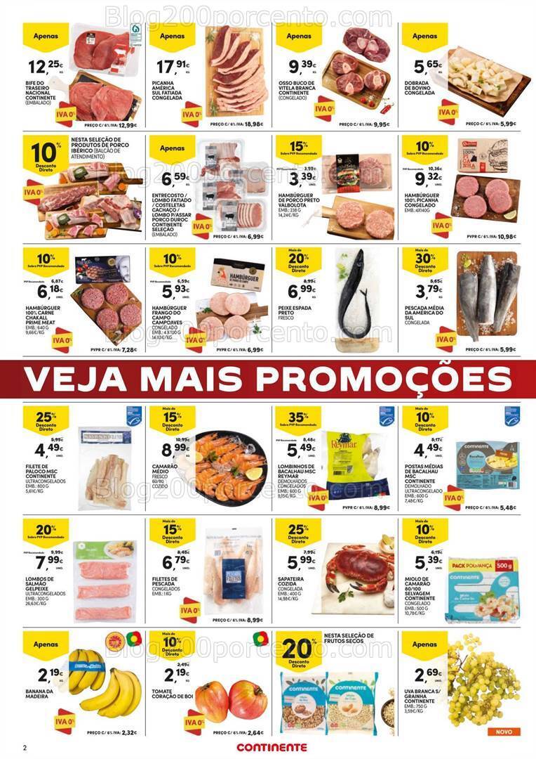 Antevisão Folheto CONTINENTE Promoções Fim de Semana - 1 a 4 setembro