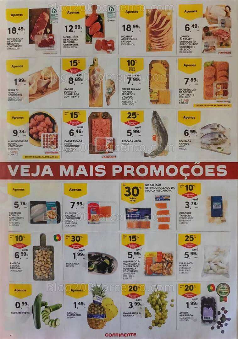 Antevisão Folheto CONTINENTE Promoções Fim de Semana - 12 a 15 abril