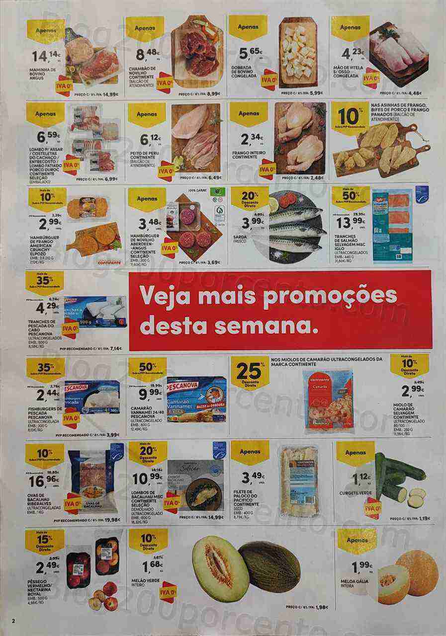Antevisão Folheto CONTINENTE Promoções Fim de Semana - 12 a 15 maio