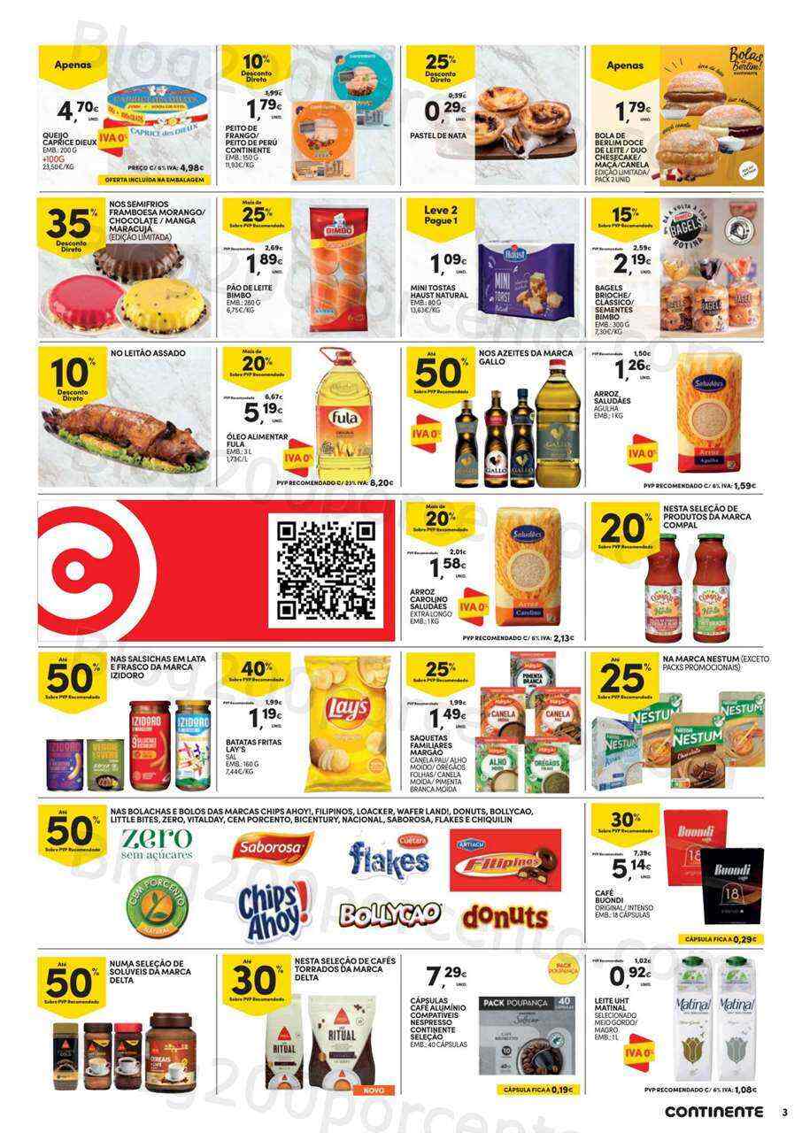 Antevisão Folheto CONTINENTE Promoções Fim de Semana - 2 a 5 junho