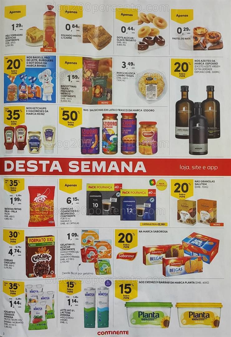 Antevisão Folheto CONTINENTE Promoções Fim de Semana - 24 a 27 maio