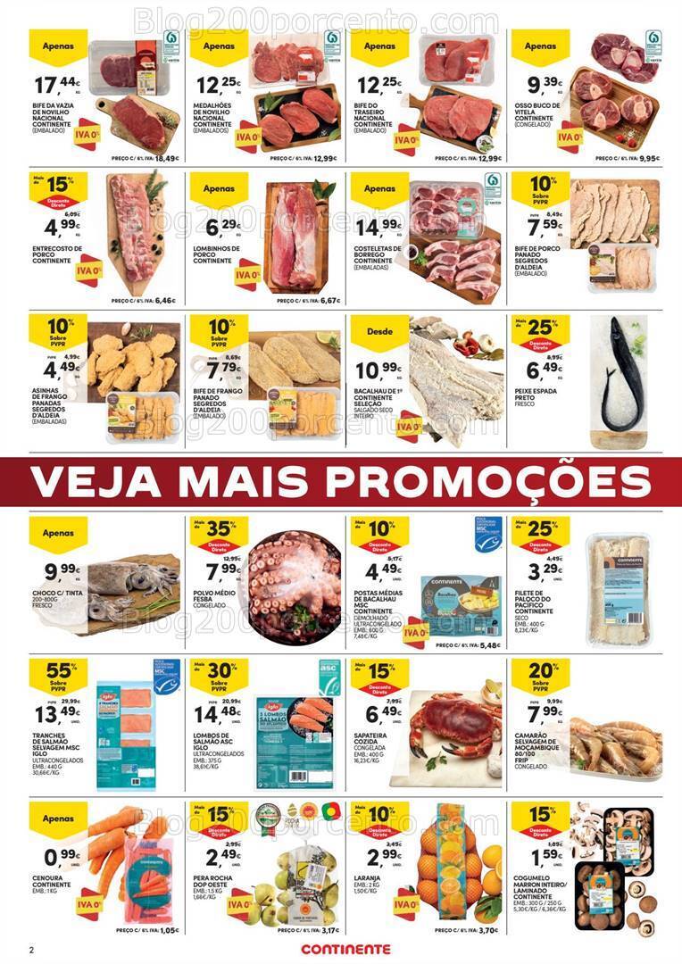 Antevisão Folheto CONTINENTE Promoções Fim de Semana - 27 a 30 outubro