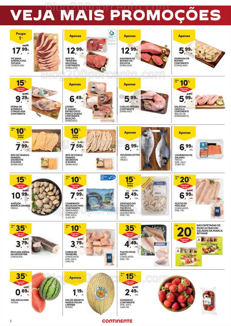 Antevisão Folheto CONTINENTE Fim de Semana - 30 agosto a 2 setembro