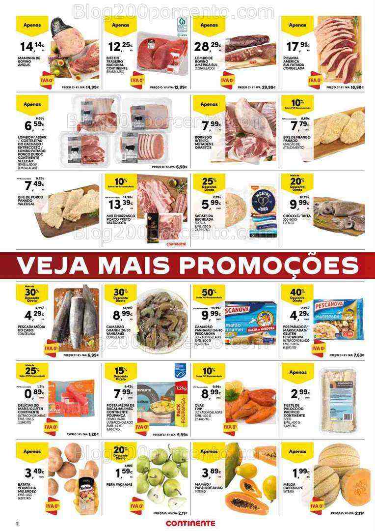 Antevisão Folheto CONTINENTE Promoções Fim de Semana - 4 a 7 agosto