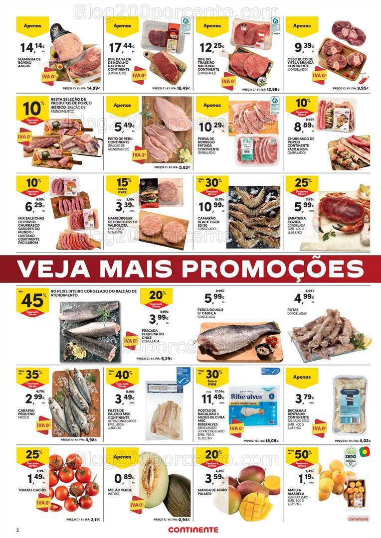 Antevisão Folheto CONTINENTE Promoções Fim de Semana - 8 a 11 setembro