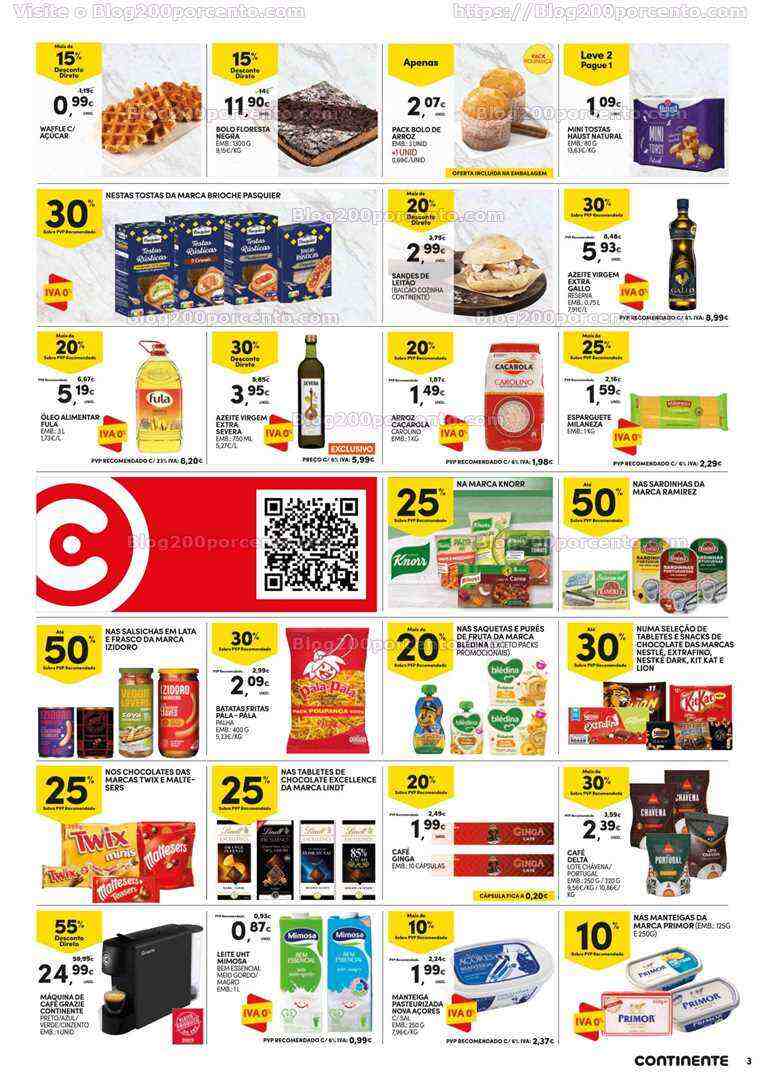 Antevisão Folheto CONTINENTE Promoções Fim de Semana - 9 a 12 junho