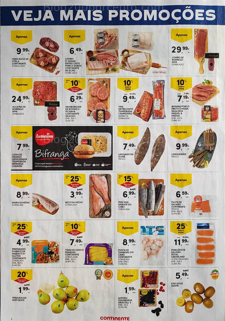 Antevisão Folheto CONTINENTE Promoções Fim de Semana - 9 a 12 maio
