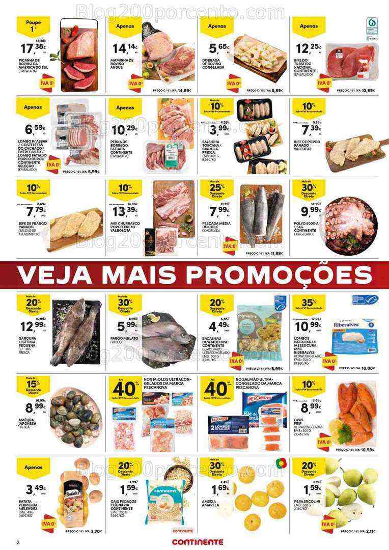 Antevisão Folheto CONTINENTE Promoções Fim de Semana - 11 a 14 agosto