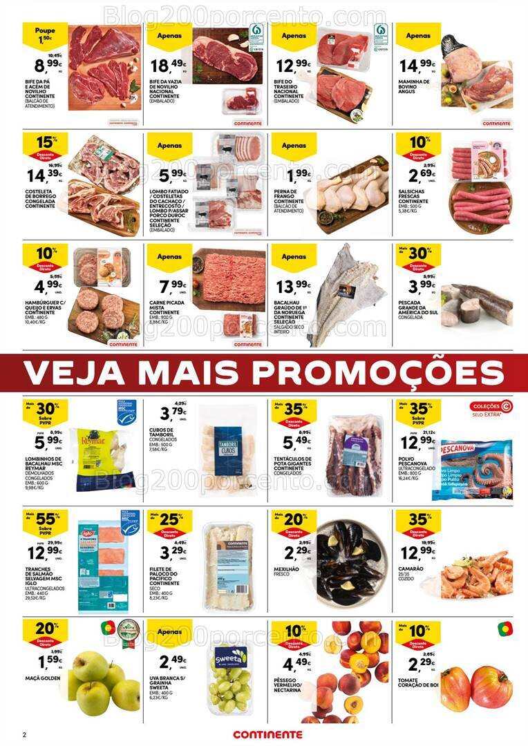 Antevisão Folheto CONTINENTE Promoções Fim de Semana - 17 a 20 maio