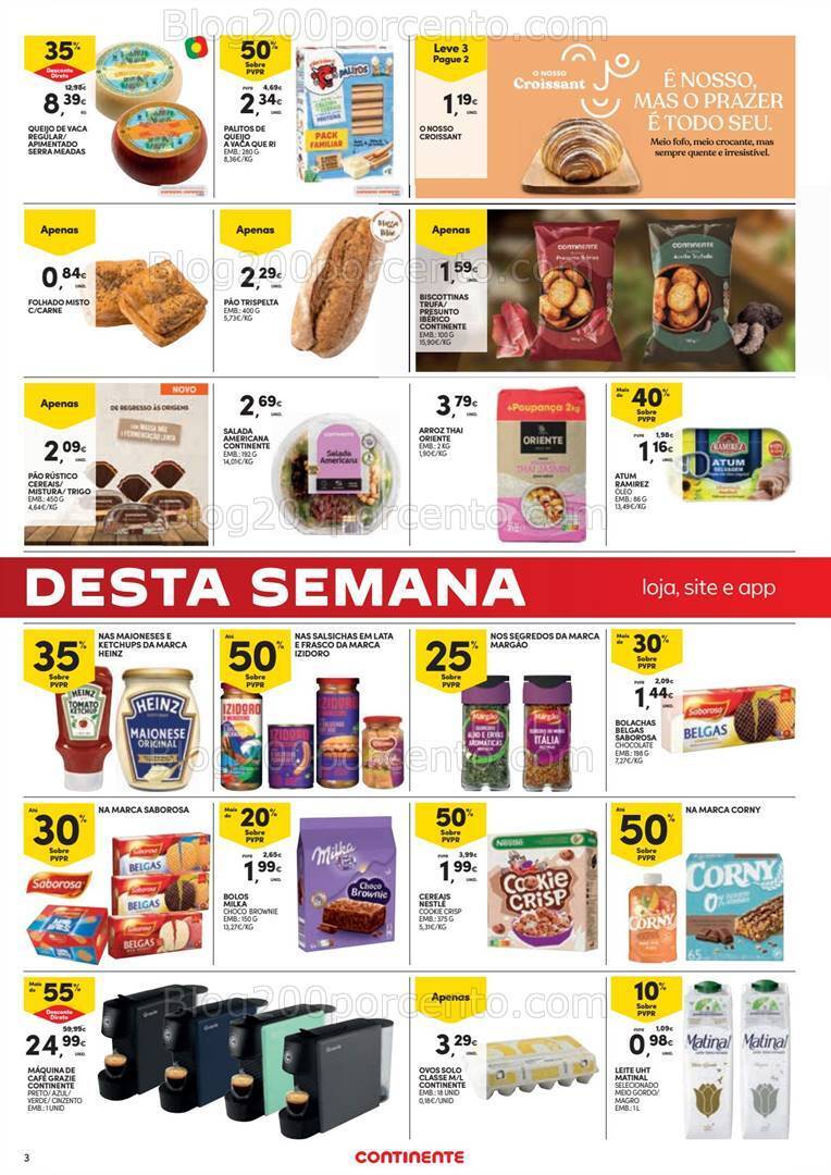 Antevisão Folheto CONTINENTE Promoções Fim de Semana - 17 a 20 maio