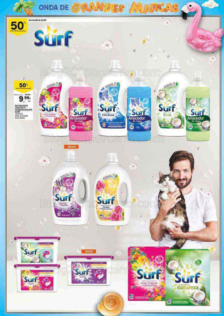 Antevisão Folheto CONTINENTE Grandes Marcas Verão Promoções de 18 a 30 julho