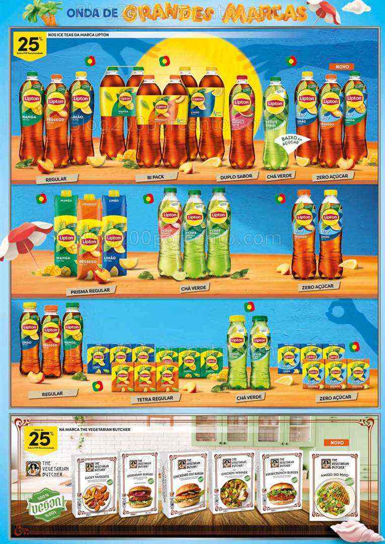 Antevisão Folheto CONTINENTE Grandes Marcas Verão Promoções de 18 a 30 julho