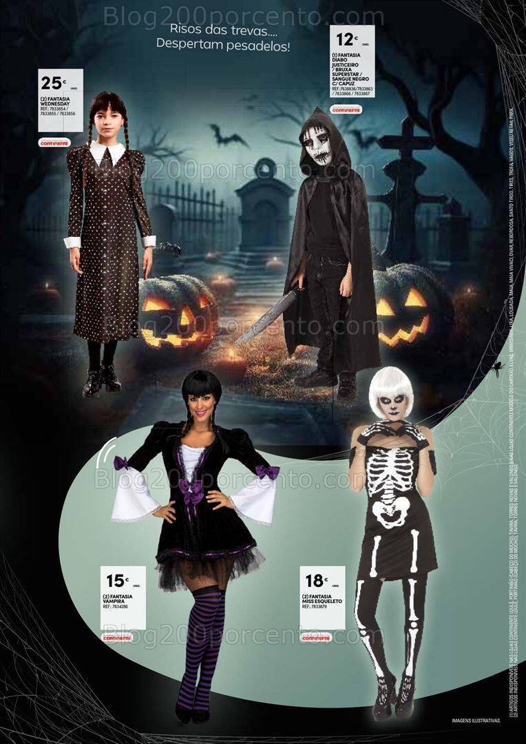 Antevisão Folheto CONTINENTE Halloween Promoções de 10 a 31 outubro