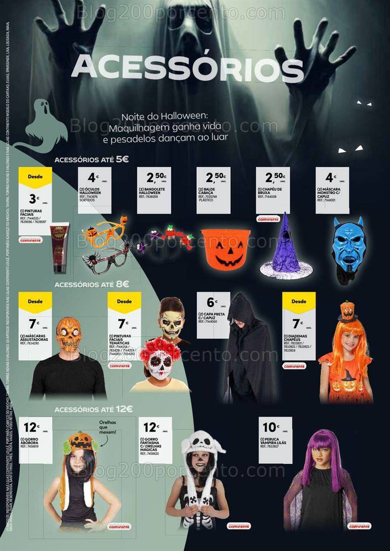 Antevisão Folheto CONTINENTE Halloween Promoções de 10 a 31 outubro
