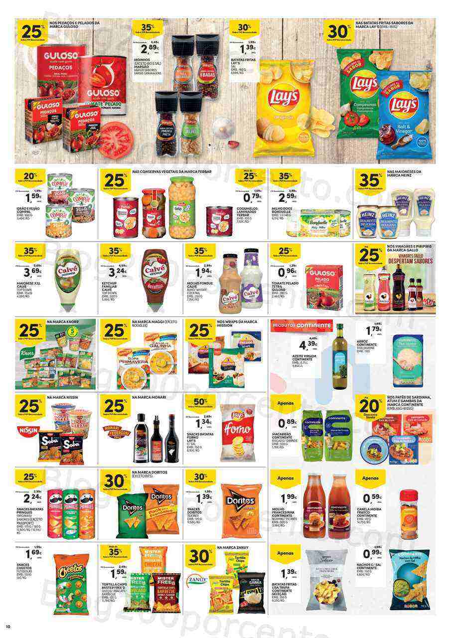 Antevisão Folheto CONTINENTE Modelo - Hiper Promoções de 11 a 17 abril