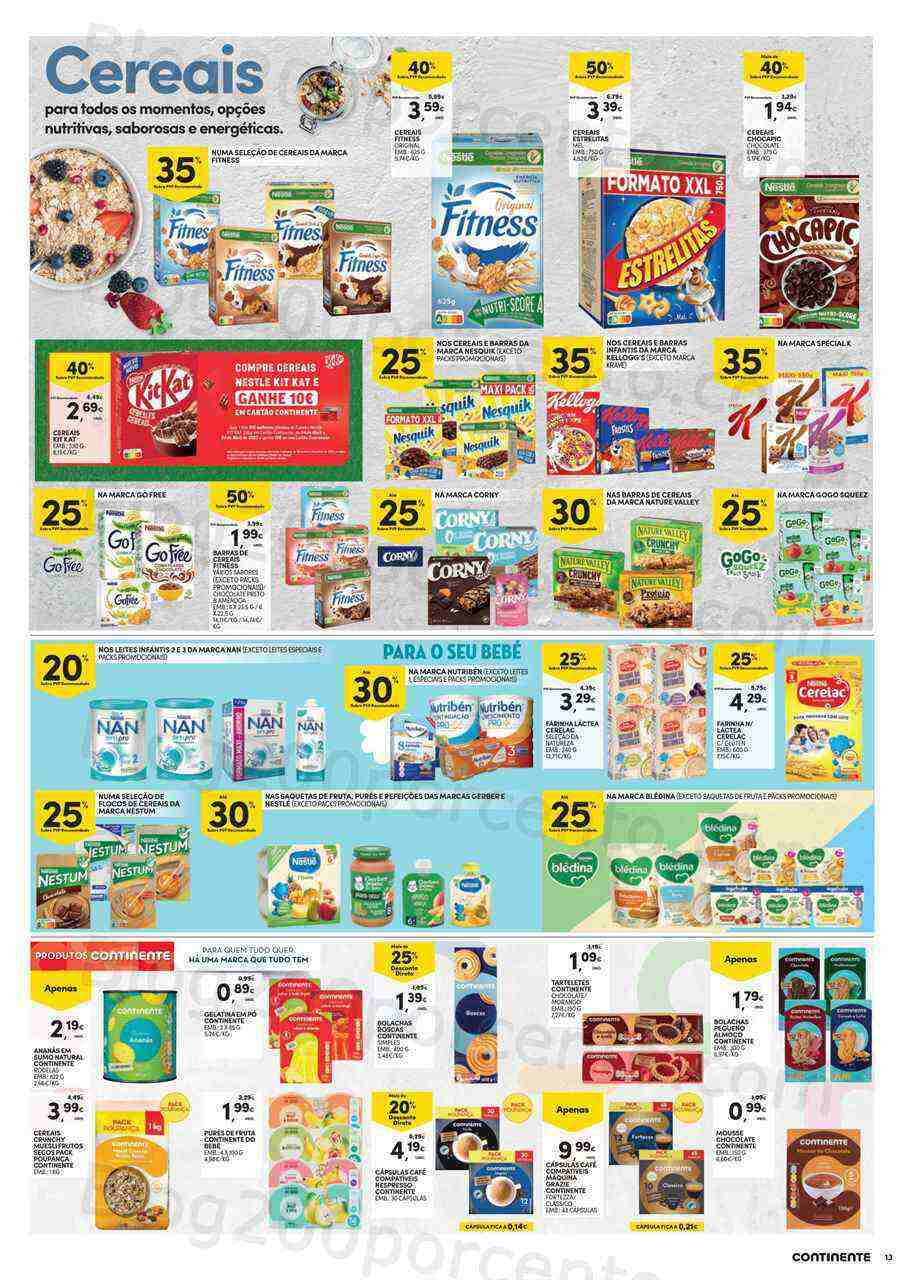 Antevisão Folheto CONTINENTE Modelo - Hiper Promoções de 11 a 17 abril