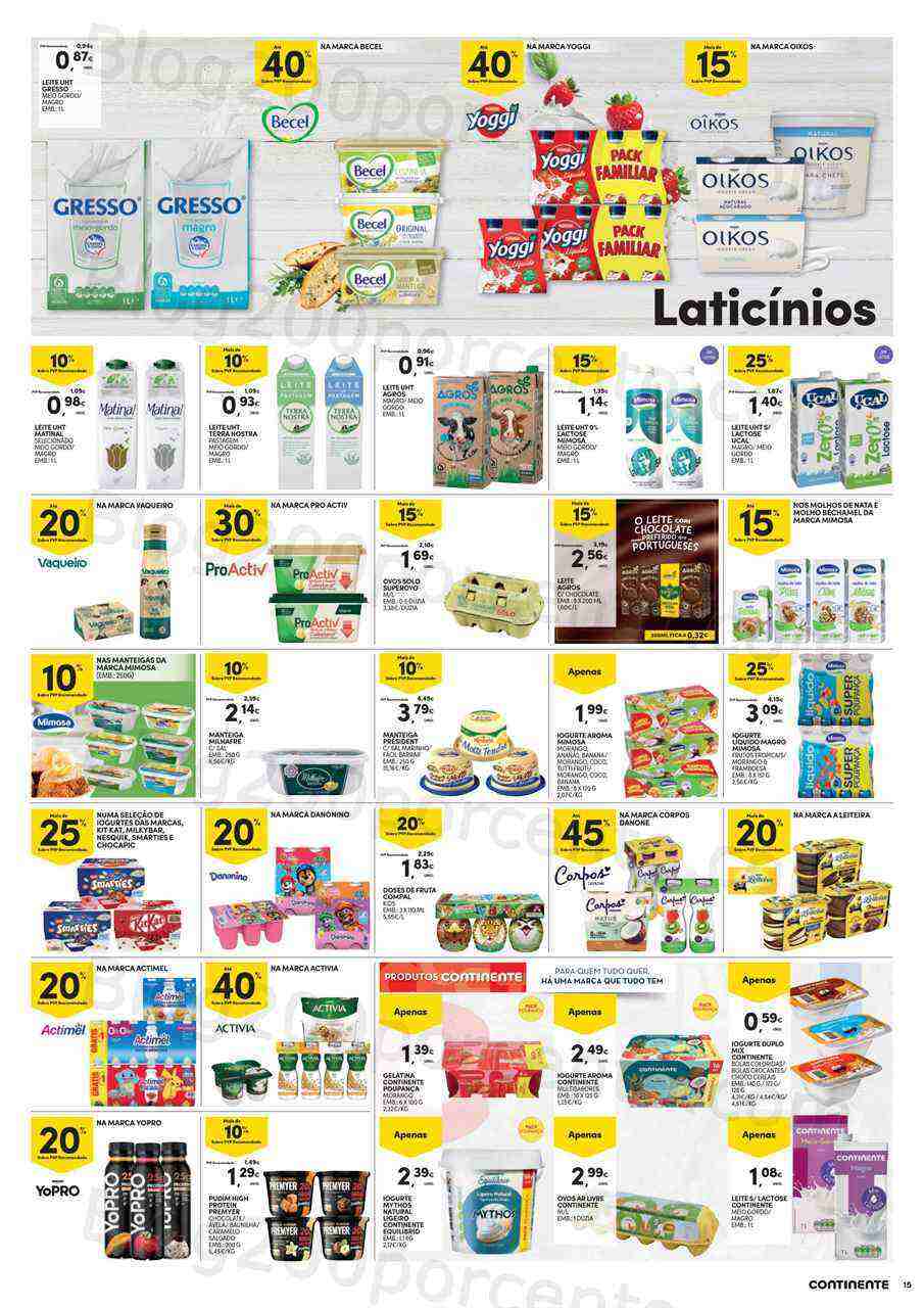 Antevisão Folheto CONTINENTE Modelo - Hiper Promoções de 11 a 17 abril