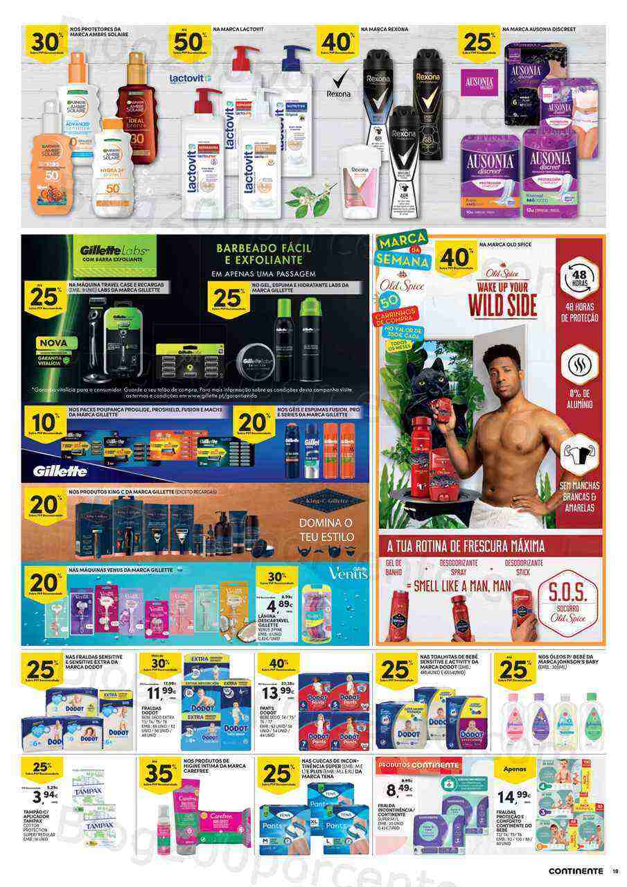 Antevisão Folheto CONTINENTE Modelo - Hiper Promoções de 11 a 17 abril