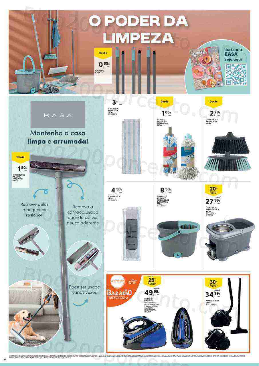 Antevisão Folheto CONTINENTE Bazar Promoções de 11 a 17 abril