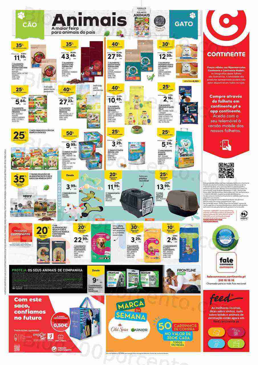 Antevisão Folheto CONTINENTE Modelo - Hiper Promoções de 11 a 17 abril