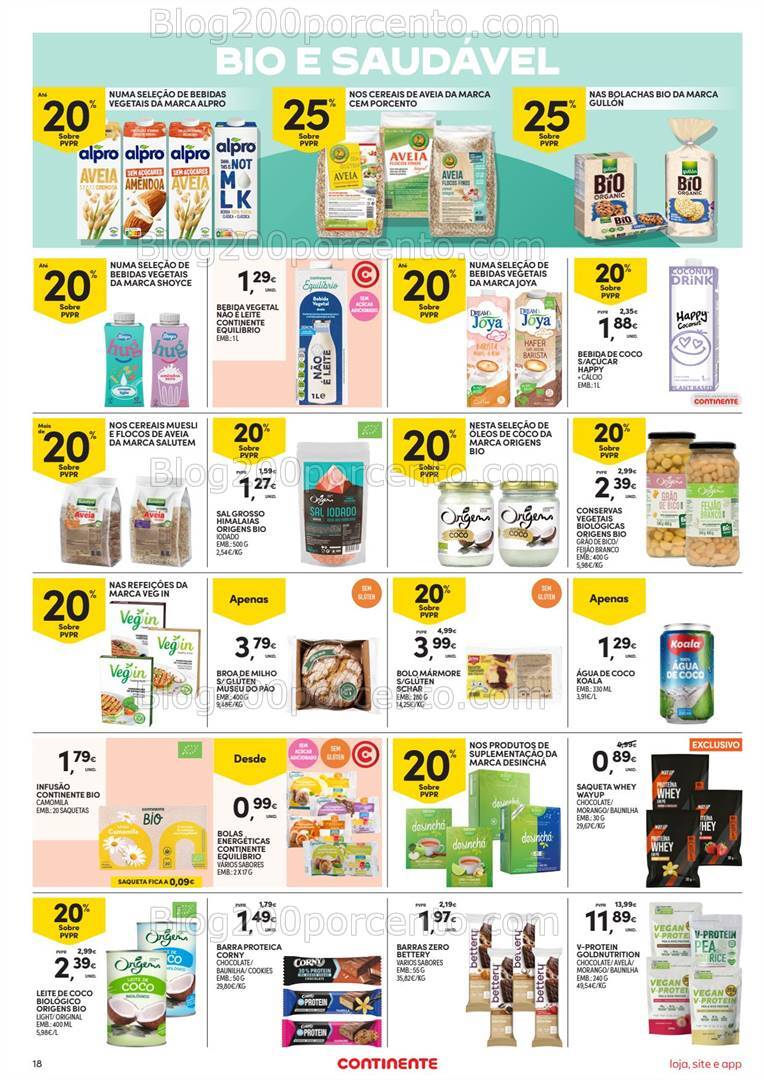 Antevisão Folheto CONTINENTE Promoções de 12 a 18 novembro